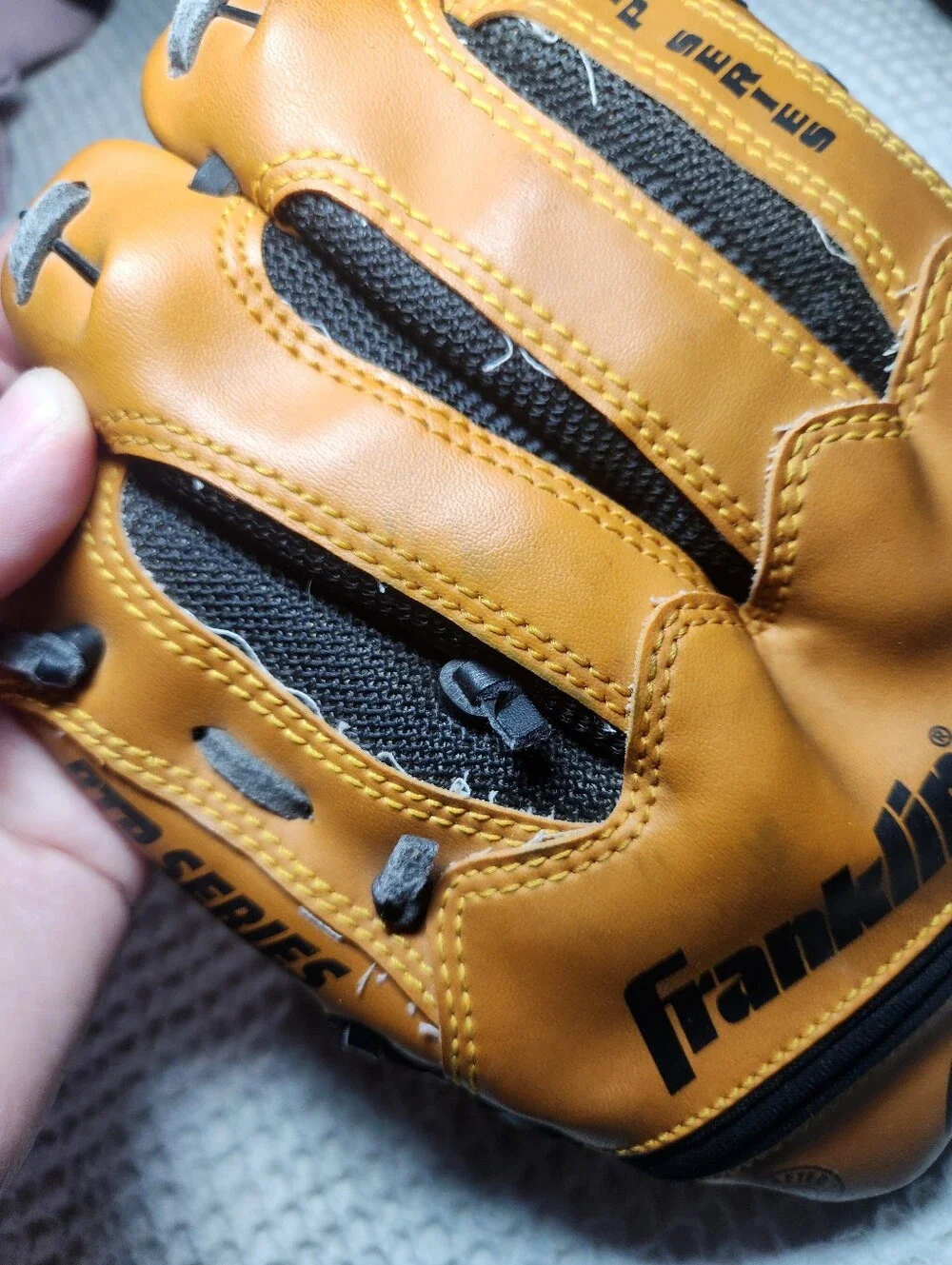 Franklin Tan & Black Baseball Glove